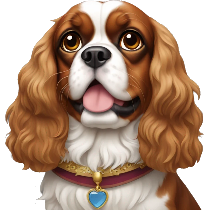 King Charles spaniel emoji