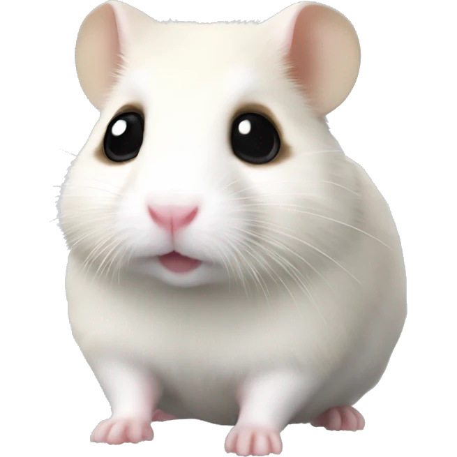winter white dwarf hamster emoji
