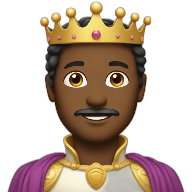 Homme princesse emoji