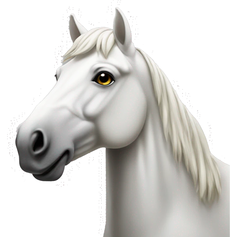 Cheval blanc emoji