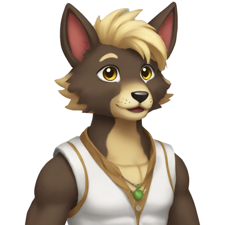 Anthro fursona Fakemon emoji