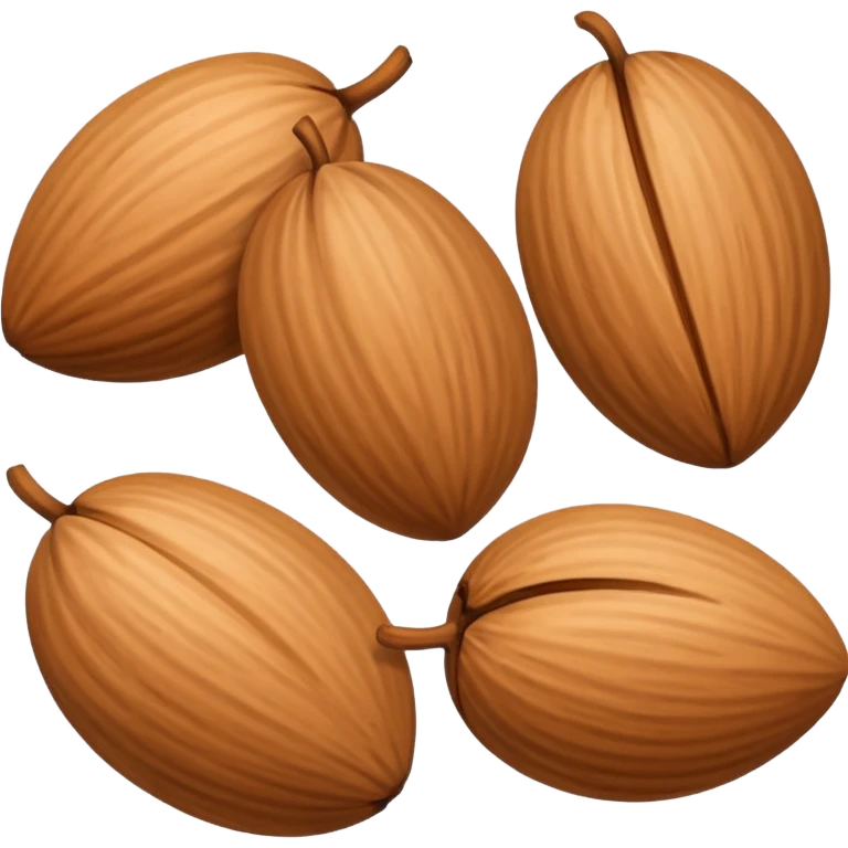 Almond realistic  emoji