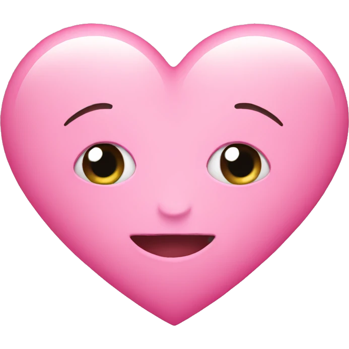 Pink heart emoji