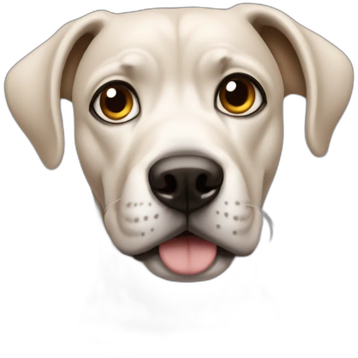 Dogg with big cute eyes emoji