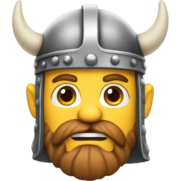 surprised viking emoji