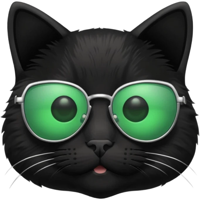 Cat wearing sunglasses emoji