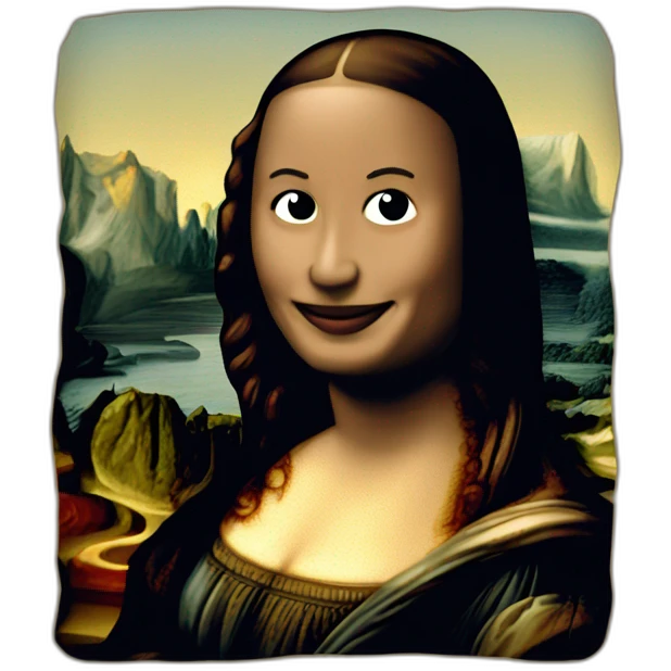 Mona lisa emoji
