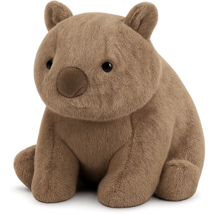 wombat jellycat plushie emoji