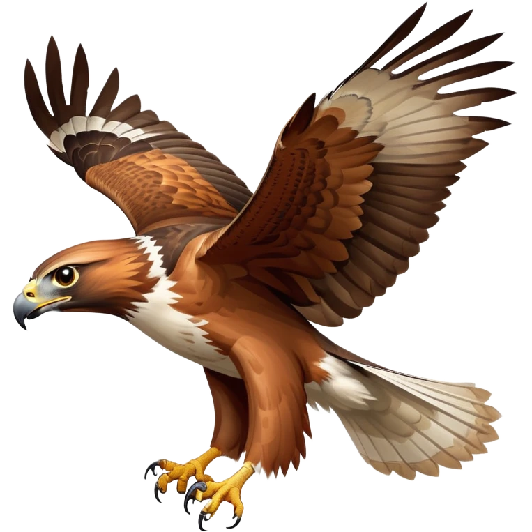 cinematic-red-tailedhawk-realistic-full-body-hunting-emoji,-powerful-brown-and-white-feathered-frame-gliding-over-a-vast-landscape,-sharp-hooked-beak-partially-open,-intelligent-eyes-focused-intensely-on-the-ground-below,-strong-talons-flexing-in-anticipation,-broad-wings-catching-the-wind-with-effortless-grace,-simplified-yet-realistic-focused-features,-highly-detailed,-glowing-with-a-bold-determined-light emoji