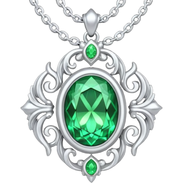 haunted necklace emoji