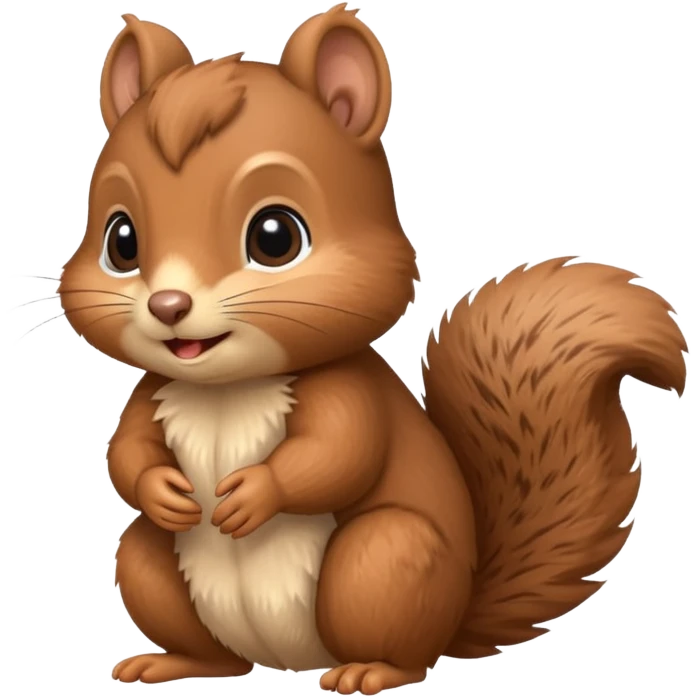 baby squirrel emoji