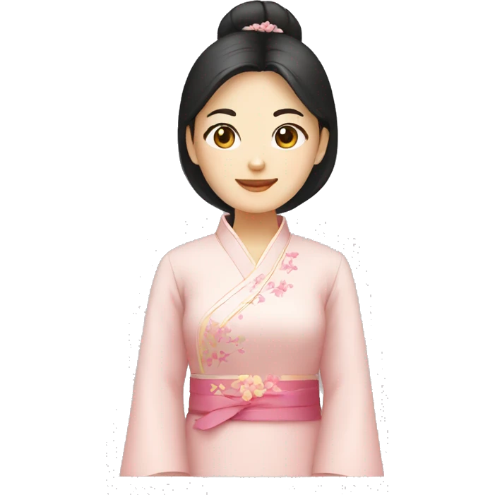 lady in ao dai emoji