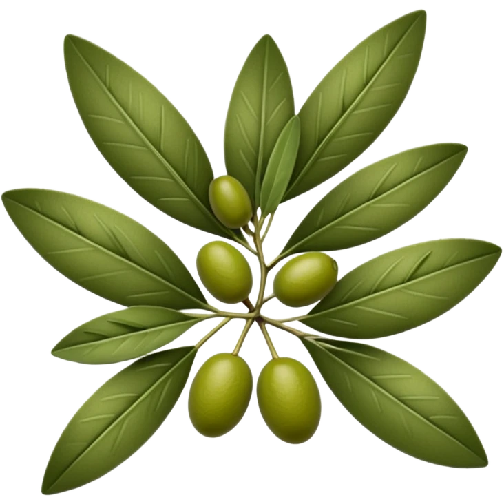 olive leaves emoji