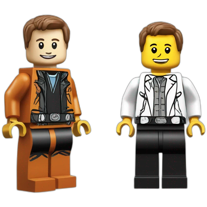 elon musk as lego man emoji
