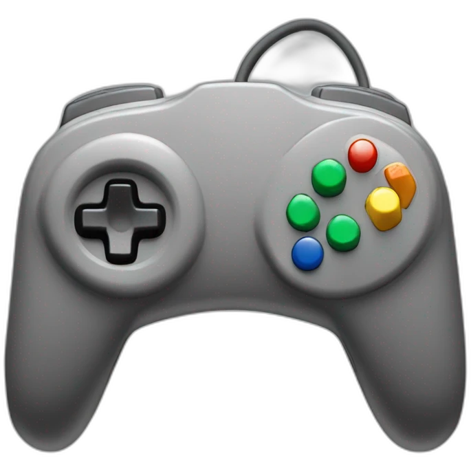 Nintendo 64 controller emoji