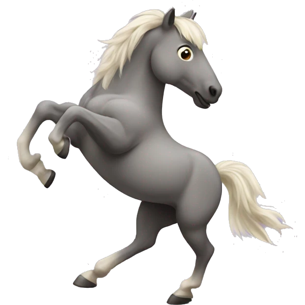 Dancing horse emoji