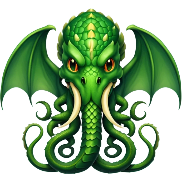 Cthulhu dragon emoji