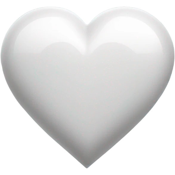 white heart emoji