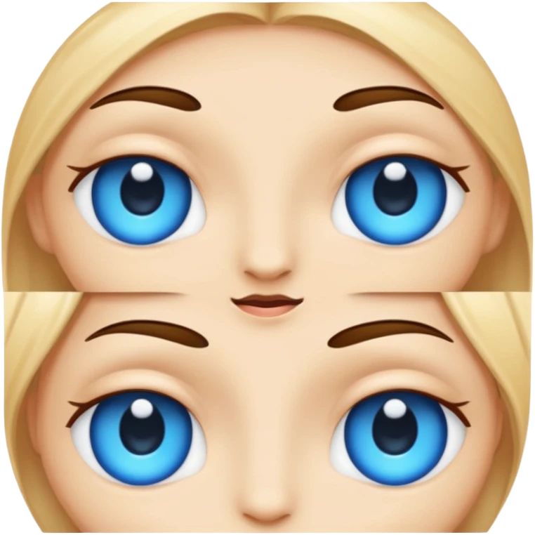 Eyes emoji with two fingers pointing in emoji