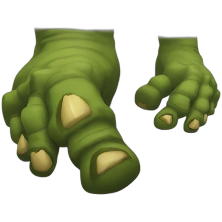 orc-toes emoji