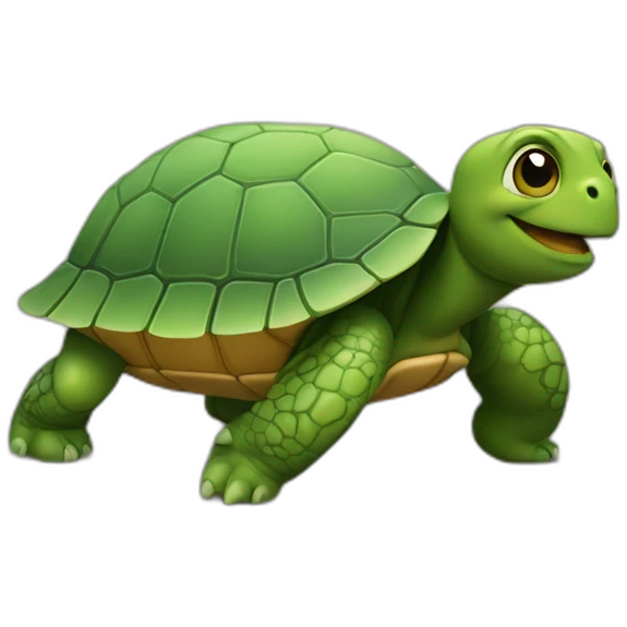 Chat sur tortue emoji
