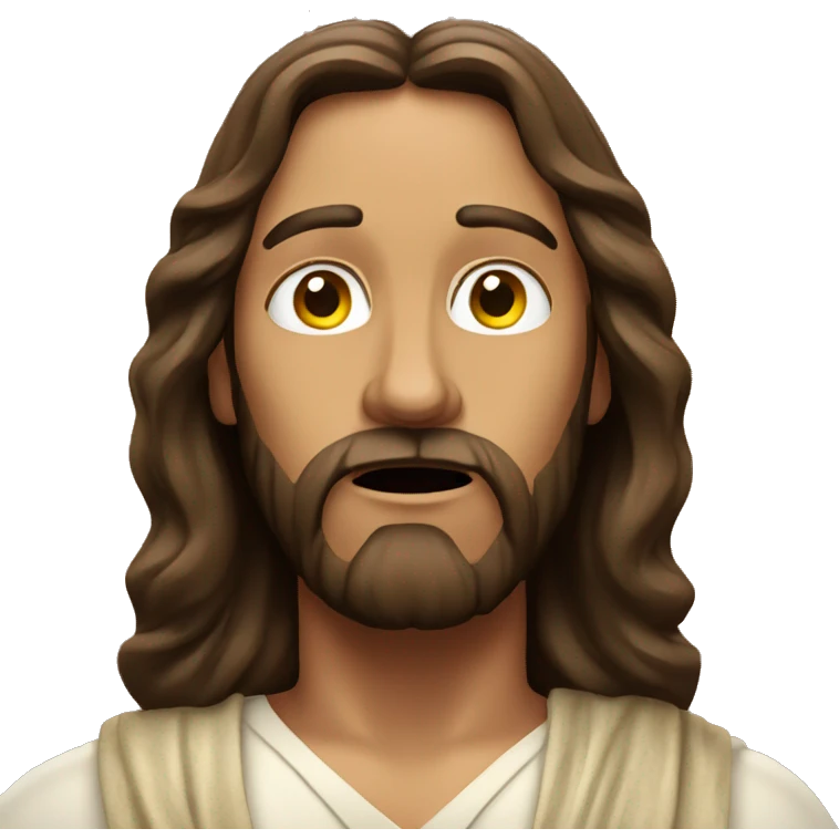 jesus confused emoji