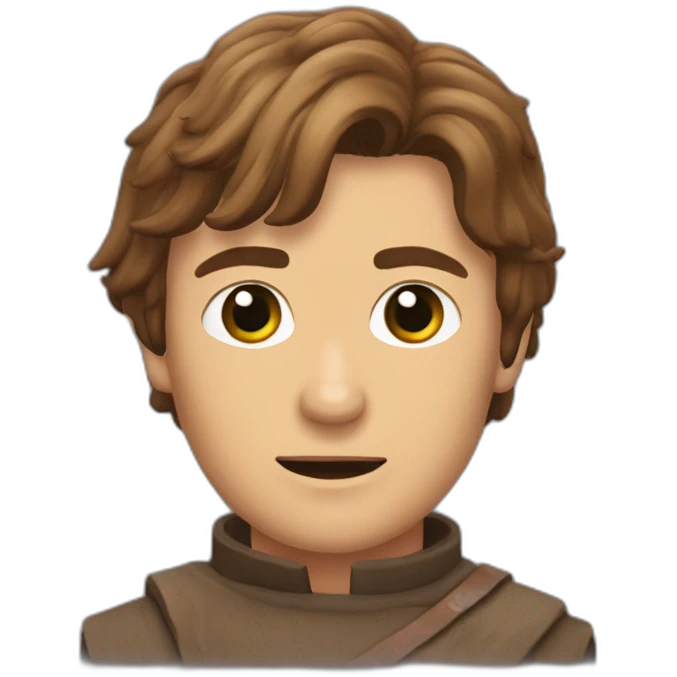 Anakin mange une brique emoji