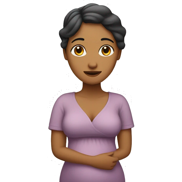 Mujer embarazada  emoji
