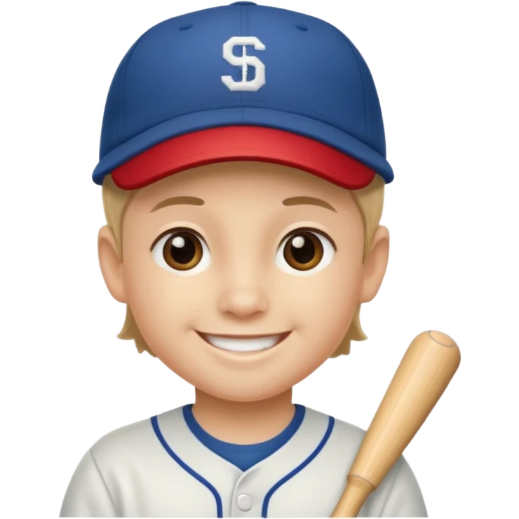 baseball hat kid emoji