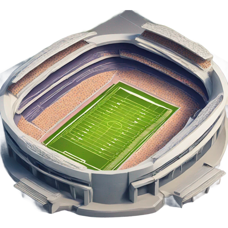 Football stadium  emoji