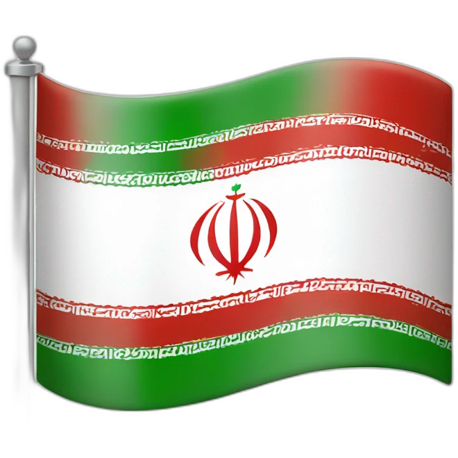 Iran-flag without logo emoji