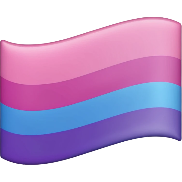 Bi flag emoji