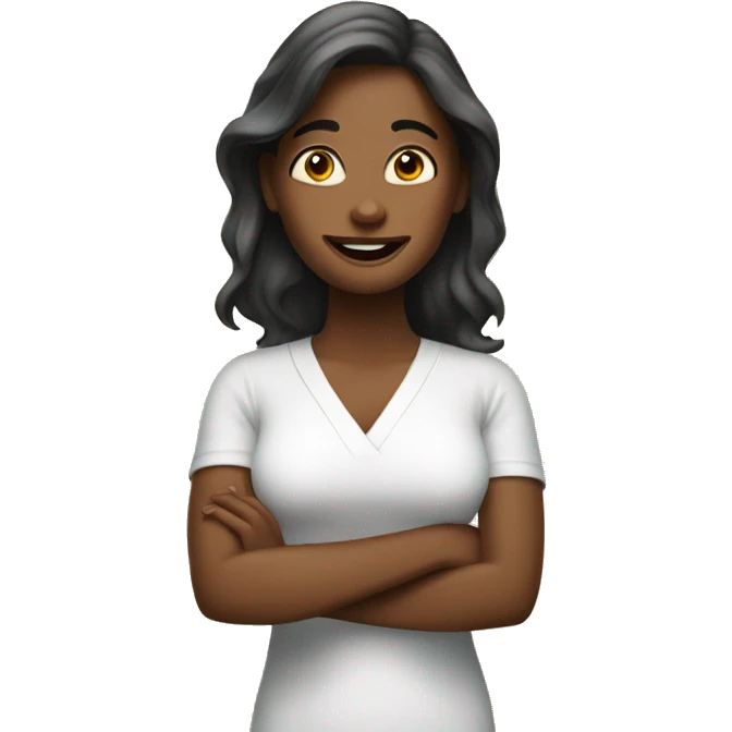 Women saying good morning  emoji