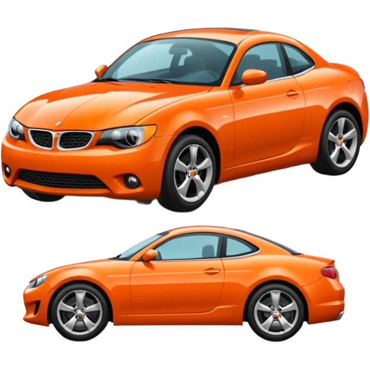 orange car emoji