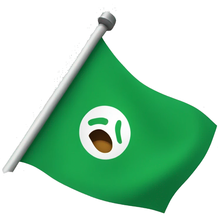 green flag emoji