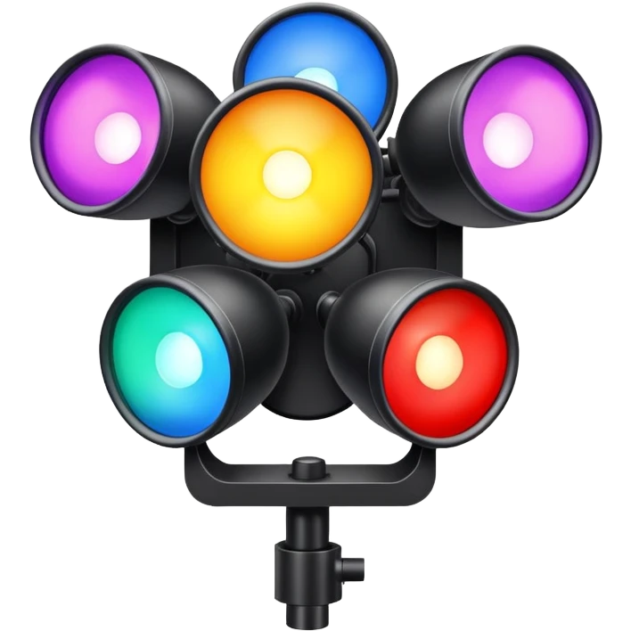 stage lights shining emoji
