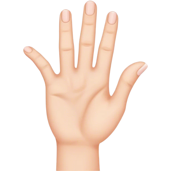 Making an L with the hand emoji