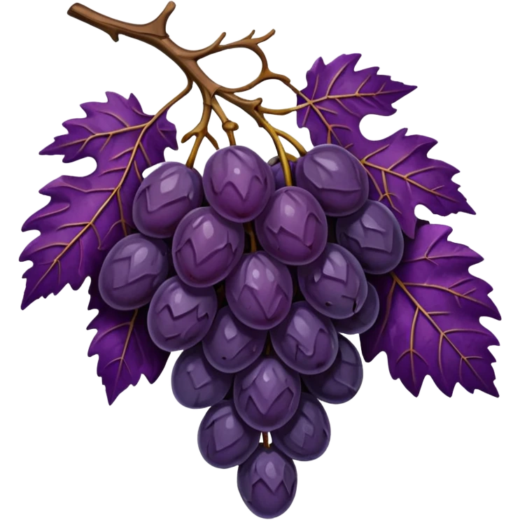 Dried grape emoji