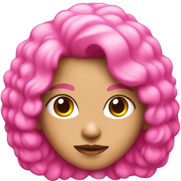 Pink emoji