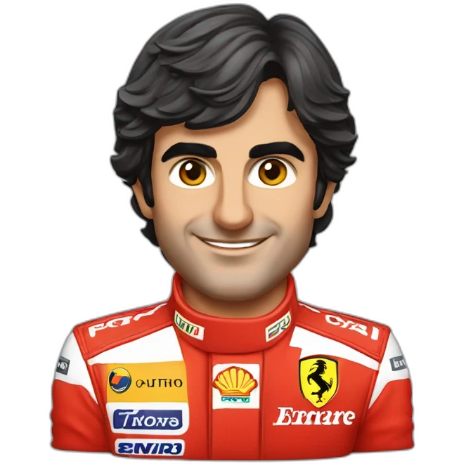 carlos sainz ferrari emoji
