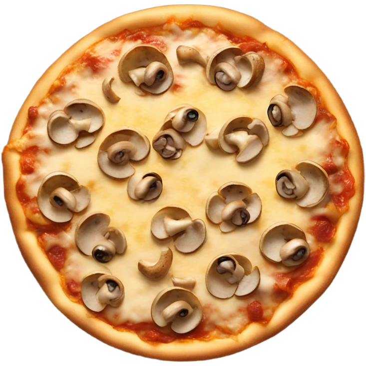 Mushroom pizza  emoji