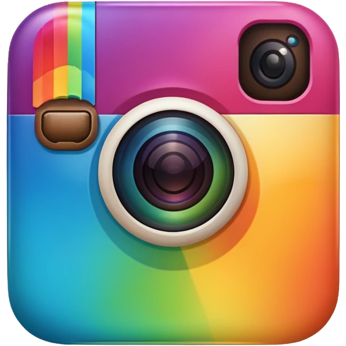 Instagram logo emoji