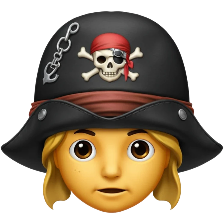 pirate hat emoji