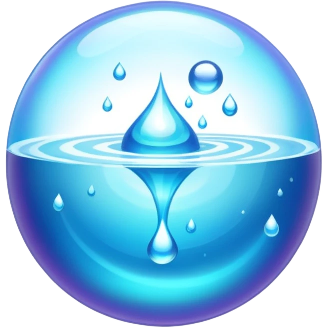water magic ball emoji