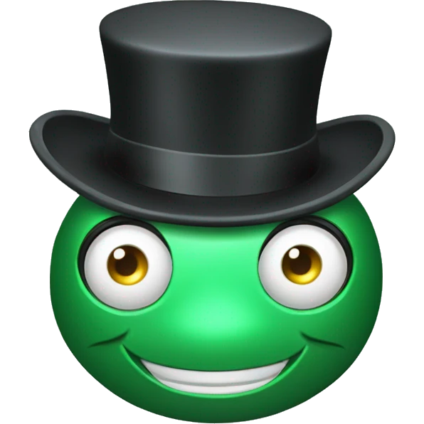 Mazda mx5 nb green with top hat emoji