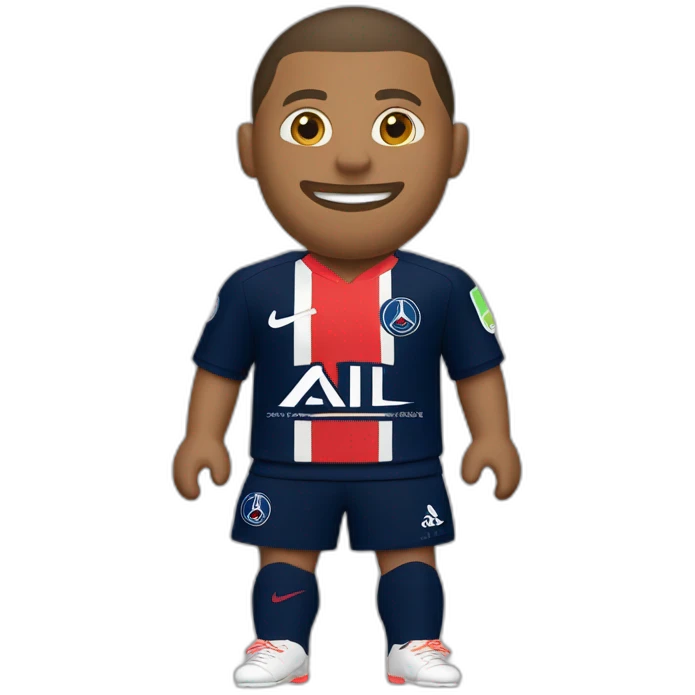 Mbappe maillot du psg emoji