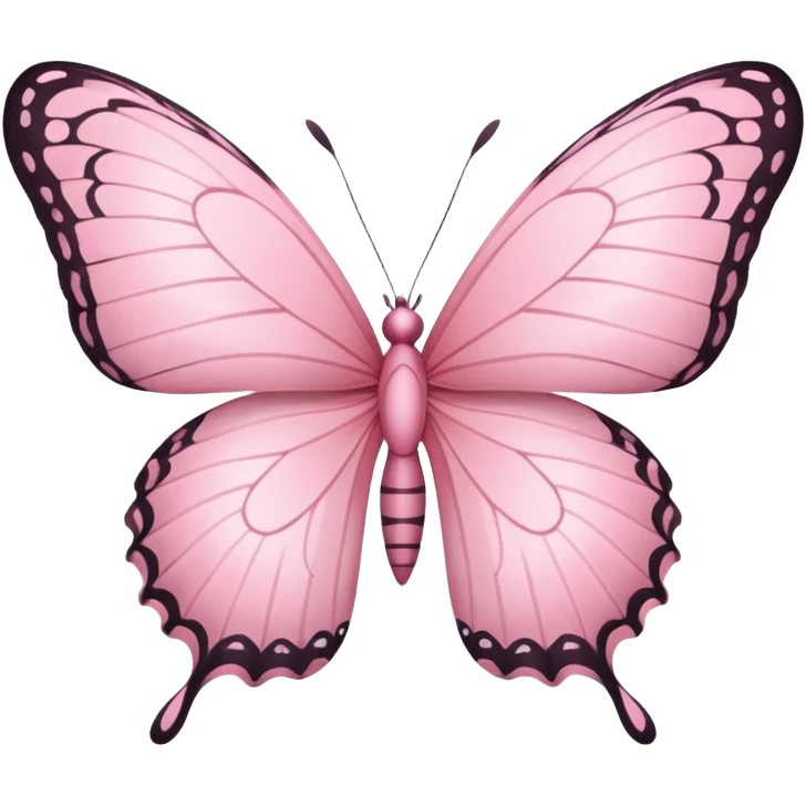 pink butterfly emoji