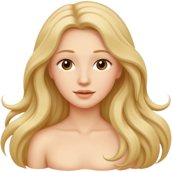 A naked women emoji