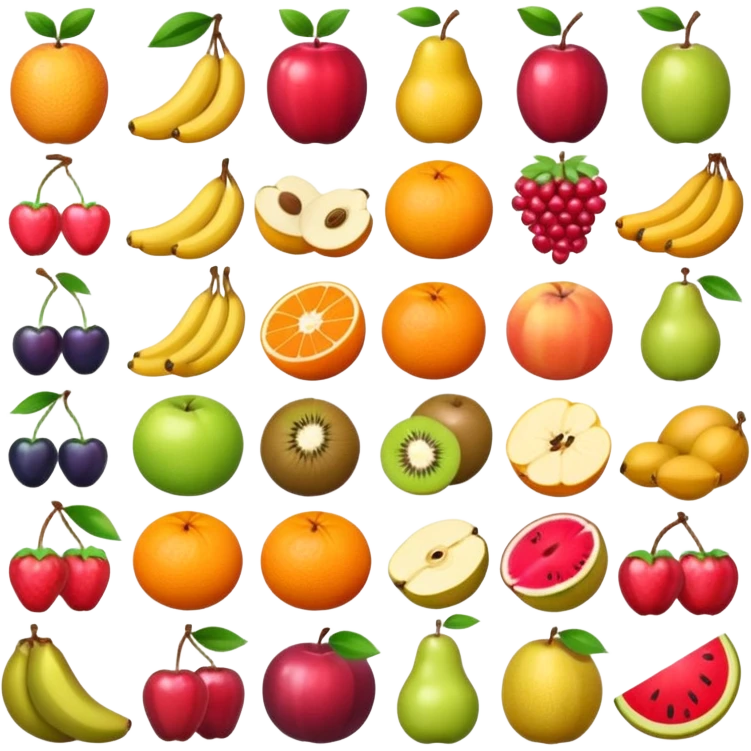fruits emoji