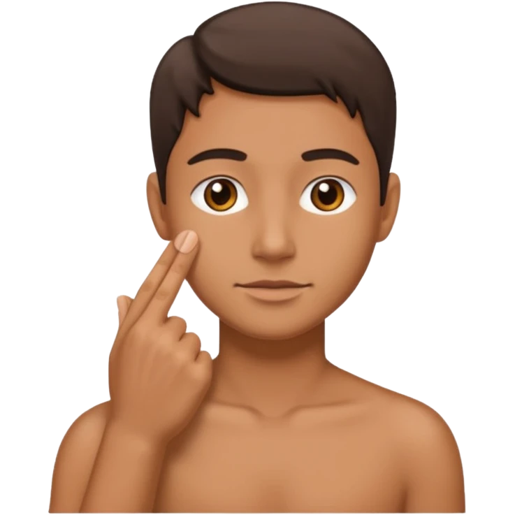 A Hand on placed on another persons shoulder zoomed in but you only see the one person and the hand on the shoulder  emoji